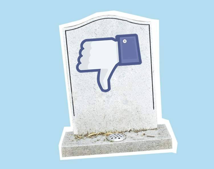 توقعات بتحول فيسبوك ليصبح أكبر مقبرة بنهاية القرن الحالي