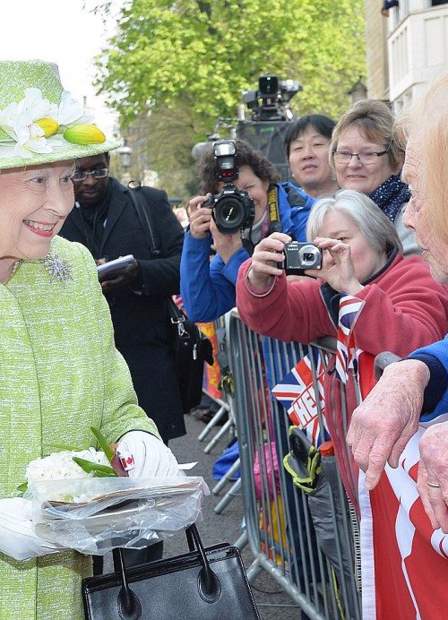 احتفالات بعيد ميلاد ملكة بريطانيا