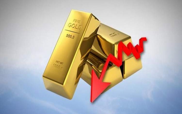 انخفاض الذهب إلى أدنى مستوياته في 5 أسابيع