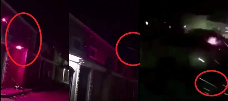 فيديو صادم...شباب يطلقون النار على منزل عائلة في الرياض