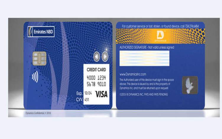 إطلاق أول بطاقة بنكية تشحن بالبطارية في دبي