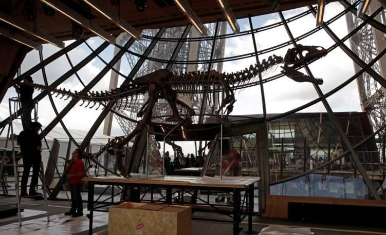 بيع هيكل ديناصور مقابل أكثر من مليوني دولار