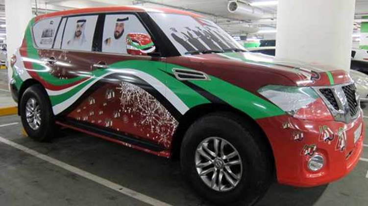 ما هي ضوابط تزيين السيارات في اليوم الوطني الإماراتي؟