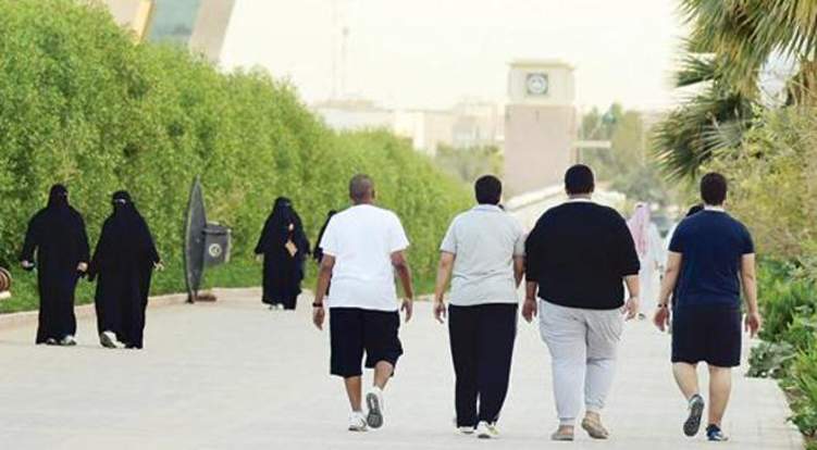 70% من سكان السعودية بدناء