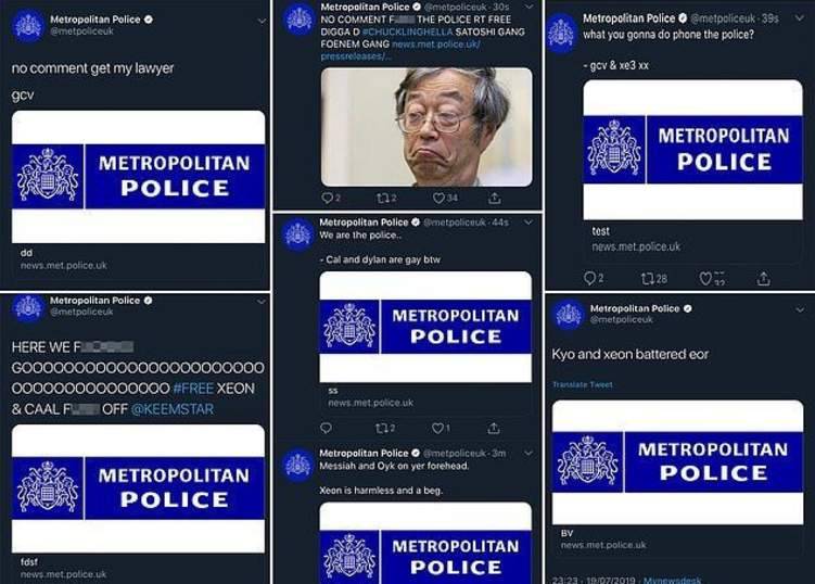 شتائم بذيئة وسخرية على "تويتر" شرطة لندن