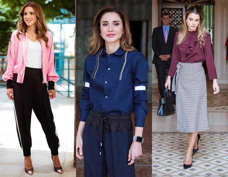 بالصور .. الملكة رانيا تخطف الأنظار!