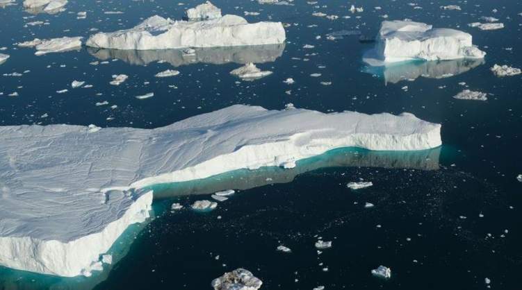 ما قصة «النهر المظلم» تحت جليد غرينلاند؟