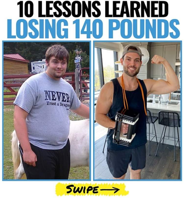 شاب يخسر 45% من وزنه خلال عامين.. وهذه حكايته؟