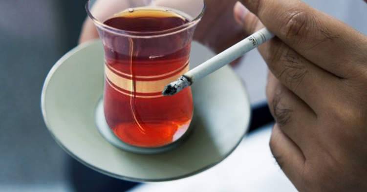 ماذا يحدث لجسمك عندما تدخن وتشرب الشاي؟