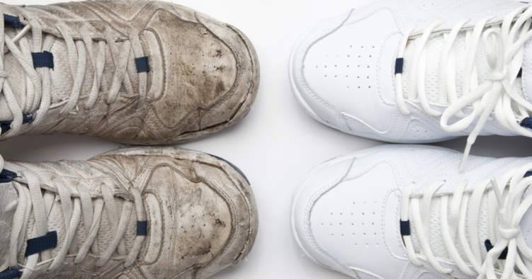 تعلم الطريقة الصحيحة لتنظيف الحذاء الرياضي الجلد