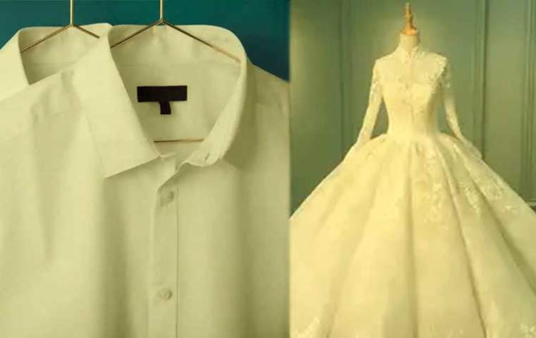 ما بين الثراء وضعف الدين - تفسير رؤية الثوب الأبيض الرجالي وفستان الزفاف في المنام