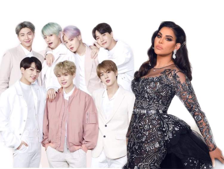 ما حقيقة تعاون أحلام مع الفرقة الكورية BTS؟