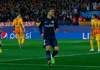 أتلتيكو يطيح ببرشلونة ويتأهل لنصف نهائي دوري الأبطال
