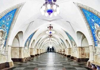 مترو انفاق موسكو .. قصر فاخر تحت الأرض