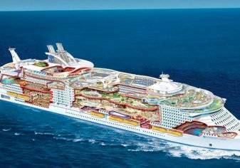 داخل سفينة المليار يورو .. أغلي و أضخم سفينة سياحية في العالم