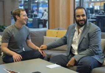 صور لقاء الأمير محمد بن سلمان مع مالك و مؤسس فيسبوك