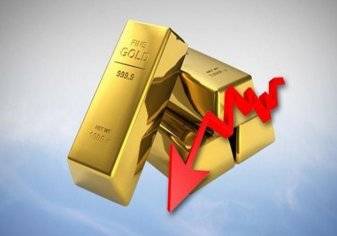 انخفاض الذهب إلى أدنى مستوياته في 5 أسابيع