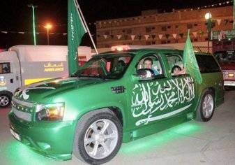الحجز و الغرامة عقوبة تعديل السيارت في يوم السعودية الوطني