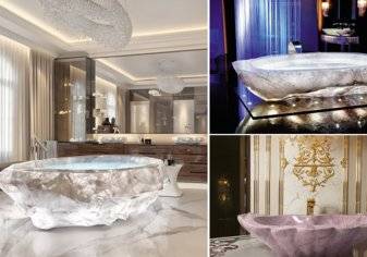 فقط في دبي: أحواض استحمام من الأحجار الكريمة والتكلفة خيالية