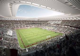 قطر تكشف عن الملعب الأول من نوعه في تاريخ المونديال - صور