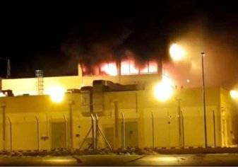 اندلاع حريق في محطة توزيع تابعة لشركة الكهرباء بحي الخالدية (صور)