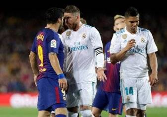 بالصور- تعادل مثير يحسم كلاسيكو برشلونة وريال مدريد