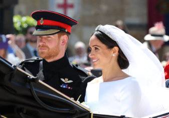 بالصور: مراسم زفاف الأمير هاري وميغان
