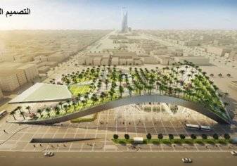 شاهد التصميم الجديد لمحطة قطار الرياض على تقاطع الملك عبدالله مع العليا (صور)