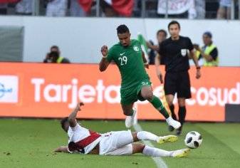 هزيمة صادمة للمنتخب السعودي قبل كأس العالم-صور