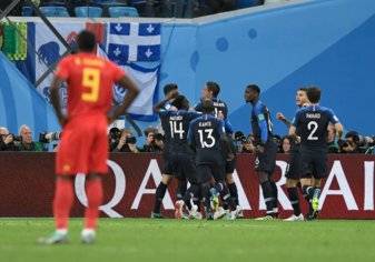 بالصور.. فرنسا تطيح ببلجيكا وتتأهل إلى نهائي كأس العالم