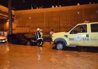 كم عدد المركبات المتضررة من أمطار الرياض؟ (صور)