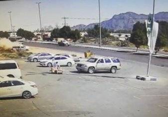 مرور منطقة نجران يلقي القبض على قائد مركبة تسبب في كارثة على طريق الملك عبدالله (صور)