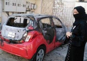 النيران تلتهم سيارة فتاة سعودية في حي مشرفة بجدة