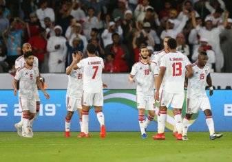 بالصور.. الإمارات تسجل أول انتصار في كأس آسيا 2019