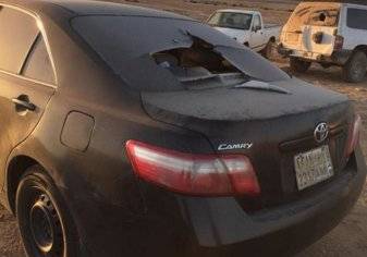 الاعتداء على 10 سيارات وتحطيم زجاجها شرق الطائف (صور وفيديو)