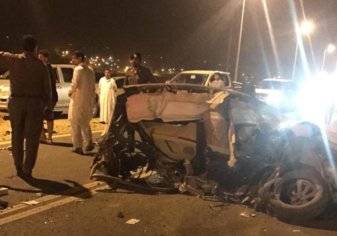 نهاية مأساوية لحادث اصطدام مركبة تقل 7 طلاب بمقبرة في محافظة المجاردة (صور)