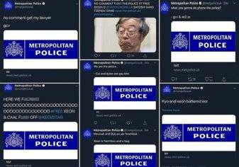 شتائم بذيئة وسخرية على "تويتر" شرطة لندن