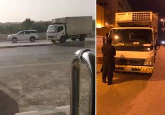 القبض على قائد مركبة متهور بعد ما فعله بأحد شوارع الرياض (صور)