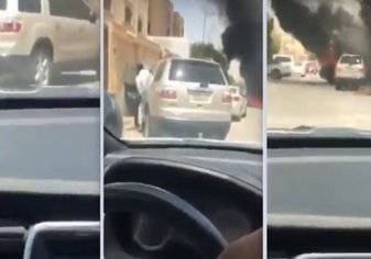 رجل أعمال سعودي يقدم هذه الهدية لـ“منقذ منزل جيرانه“ في جدة (فيديو)