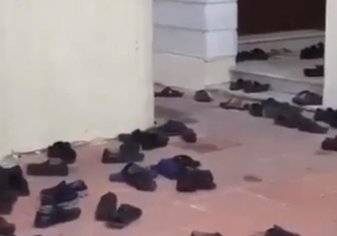 فيديو .. مشهد مرعب لشيء حدث داخل مسجد!