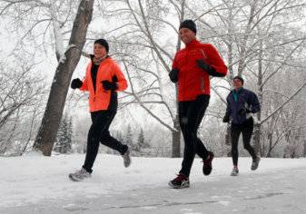 احذر من ممارسة الجري في البرد القارص