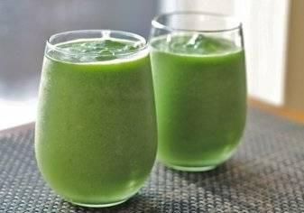 "العصير الأخضر" يخلصك من شحوم البطن دون رياضة