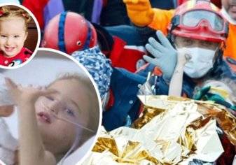 إنقاذ طفلة من تحت الركام بعد 65 ساعة من زلزال إزمير (فيديو)