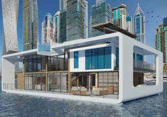 بـ 20 مليون درهم.. دبي تبيع أول منزل عائم في مارينا
