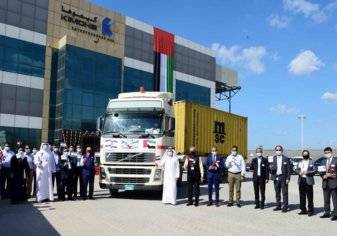 دبي تستقبل أول حاوية بضائع من إسرائيل
