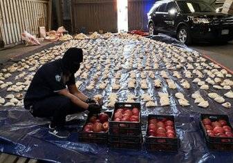 الكشف عن أكبر شحنة مخدّرات في العالم متجهه للسعودية