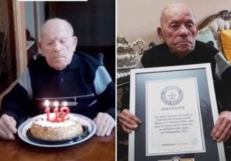 العالم يودع أكبر رجل معمر عن 112 عاماَ