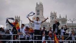 احتفالات ريال مدريد بدوري أبطال أوروبا