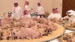 وليمة عملاقة على شرف أمير سعودي تثير غضب السعوديين.jpg