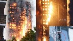 حريق ضخم يلتهم برج سكني في لندن.jpg